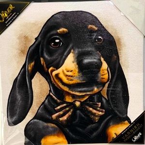 🐾💕 {Oliver Gal} Dapper Dachshund Canvas Wall Art!